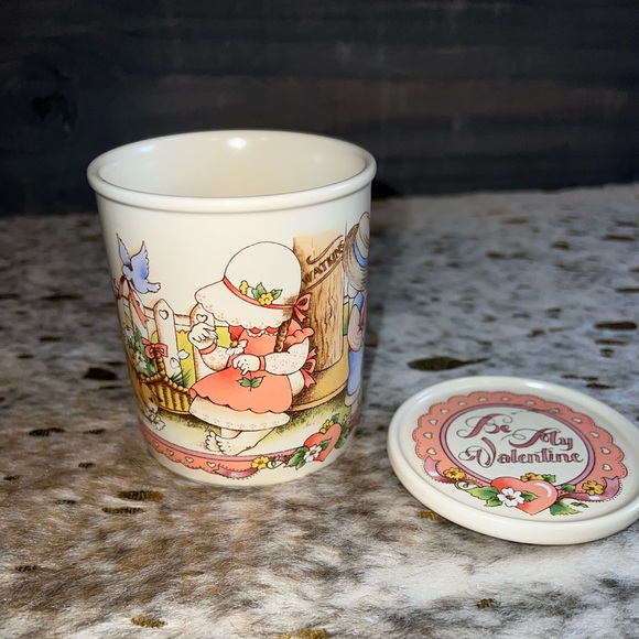 Country Kids 1990 Collectible Coffee Mug- Be my Valentine open see adorable pics - Picture 14 of 16